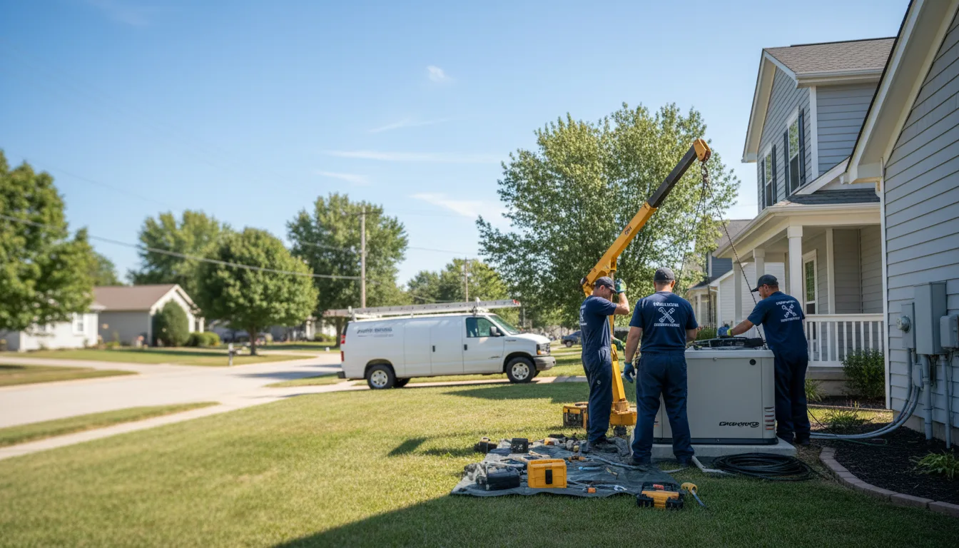 Generator Installation in Donnellson, IL near me